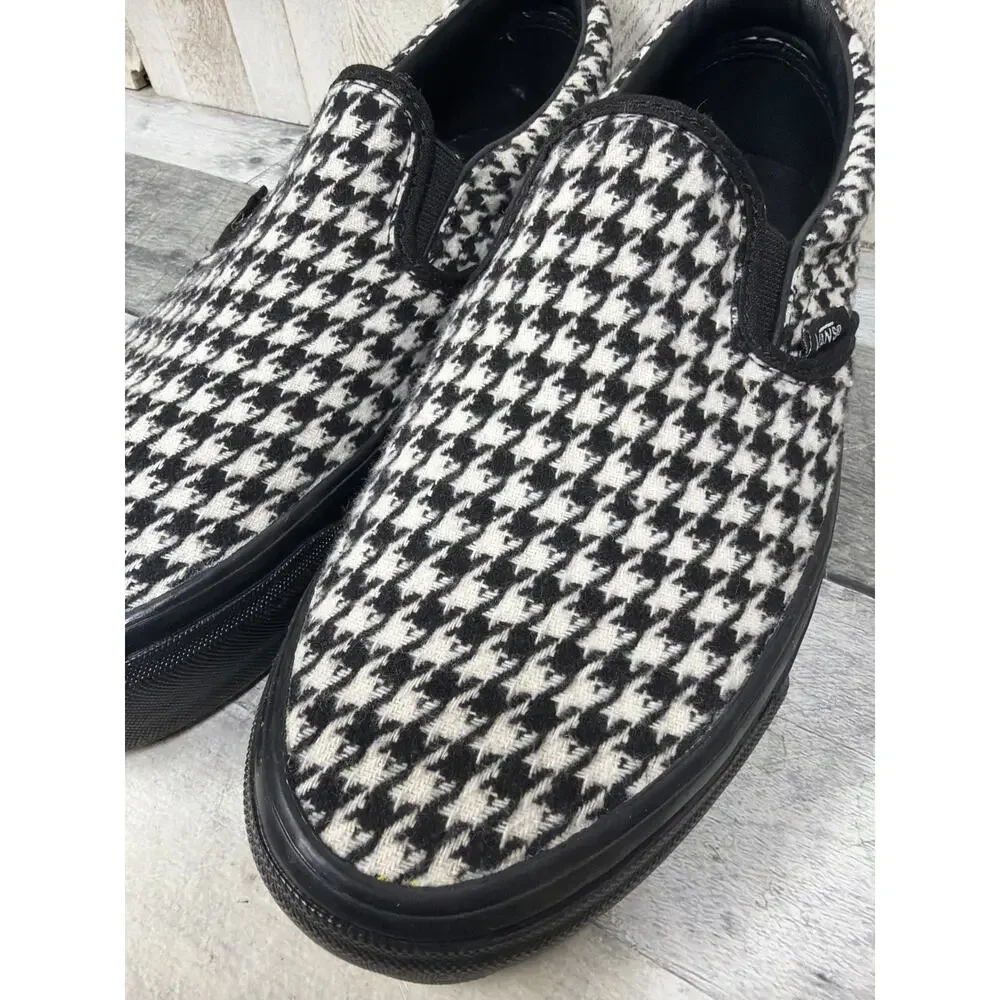 NEW Vans LX Vault Houndstooth Slip On Sz. 10